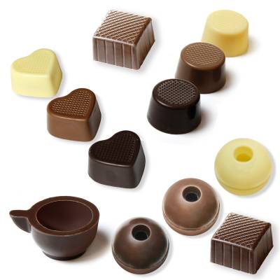 Gusci di cioccolato da riempire