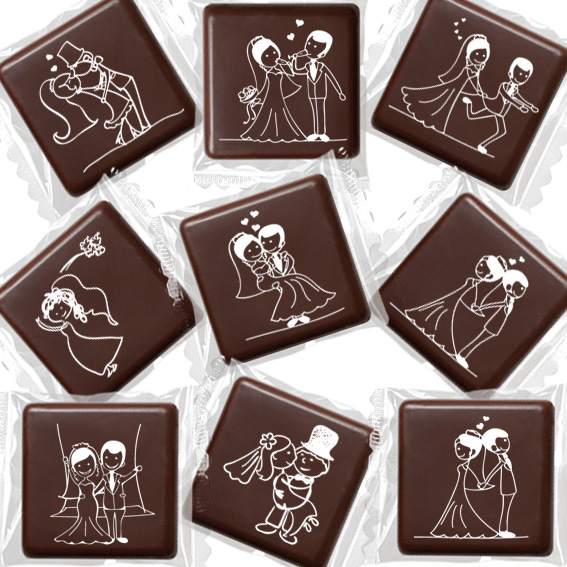 Cioccolatini al latte personalizzati Amore - Caramelle AMORE